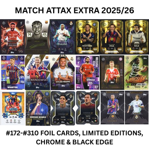 Match attax extra 2026 - match,