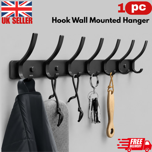 Hooks aluminum key coat - hooks,