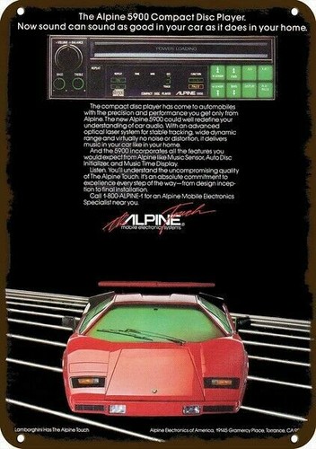 1985 alpine 5900 player - 1985, &