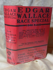 Edgar Wallace "The Edgar Wallace Race Special"  Collins c1940 Hardback w/Fdj