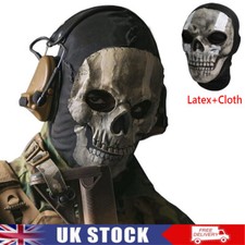 Call of Duty Ghost Mask Adult Balaclava Hat + Skull Face Mask Cosplay Costume