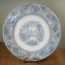 Antique, Victorian, Blue/Grey