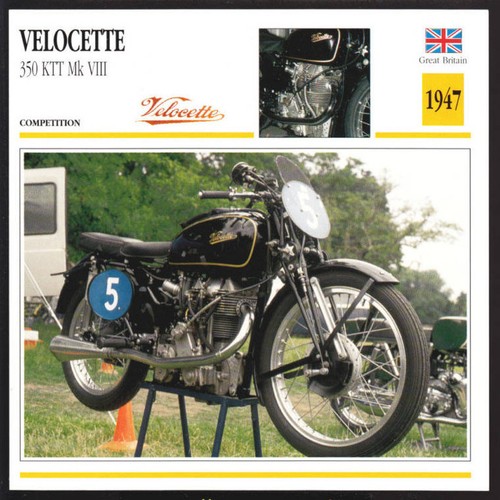 1947 velocette 350cc ktt - velocette,