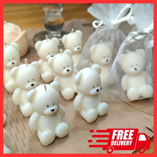 Bear silicone candle mold - 3d,