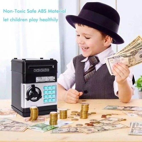 Kids electronic money box - electronic,