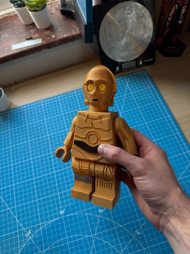 Large printed lego inspired - printed,