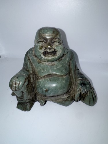 Soapstone buddha crystal - soapstone,