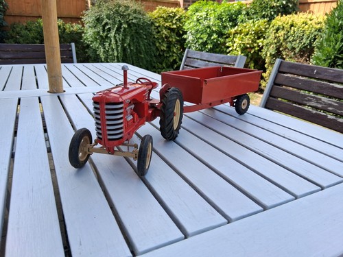 Lesney massey harris tractor - lesney,