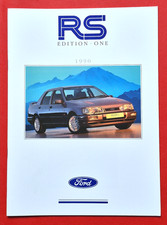 1990 FORD RS Brochure - Escort