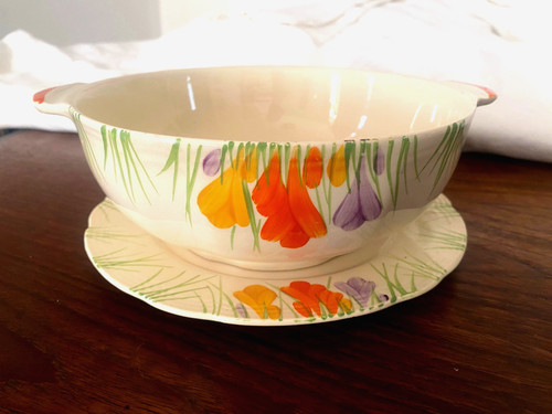 Alfred meakin crocus pattern - crocus,