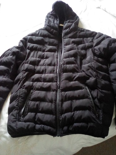 Black fluid puffer jacket - fluid,