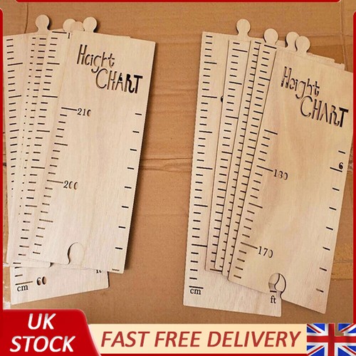 Wooden height chart for kids - wooden,
