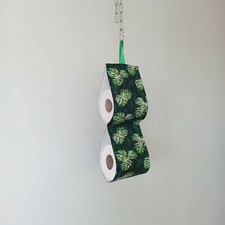 Monstera Fabric Toilet Rolls
