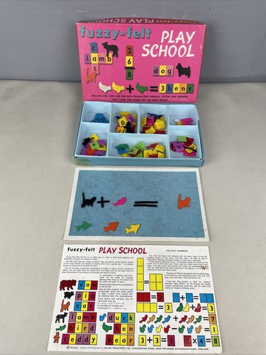 Vintage fuzzy felt - fuzzy,