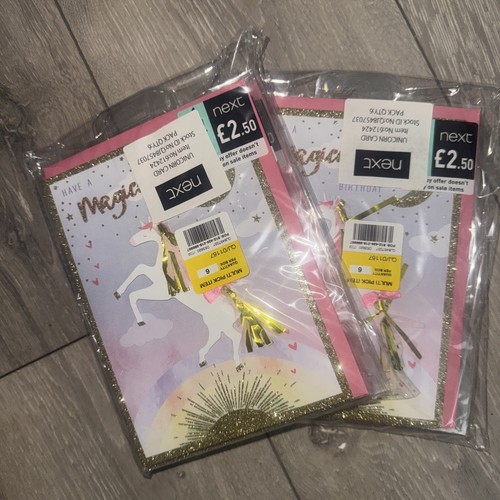 New next birthday cards - new, x