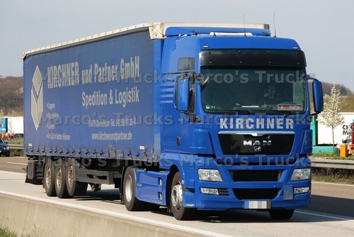Truck photo man - tgx, tarpaulin