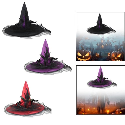 Halloween witch hat modern - hat,