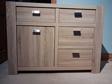 Next Wood Effect Sideboard