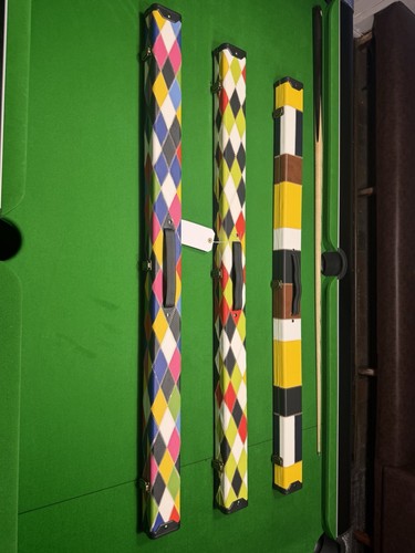 Leather piece cue - cue, case