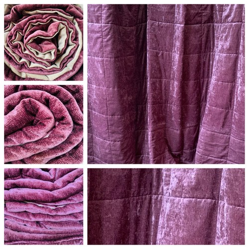Large quilt bedspread purple - large,