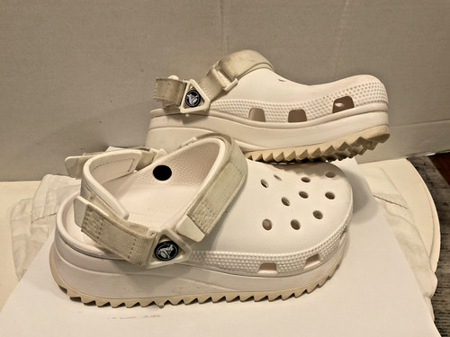 White crocs classic hiker - white,