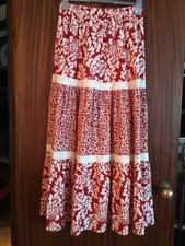 Ladies NEXT stunning red/white