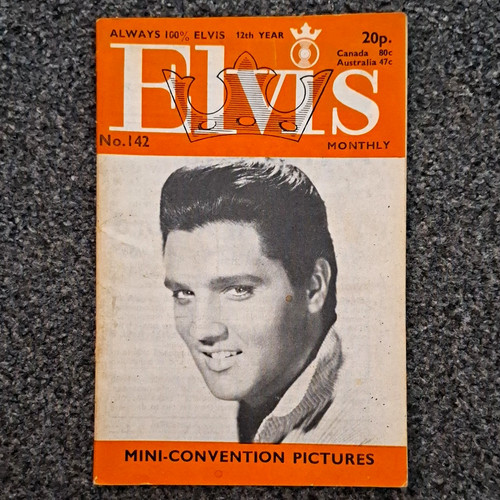Elvis monthly issue 142 - elvis,