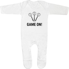 'Darts Game On' Baby Romper