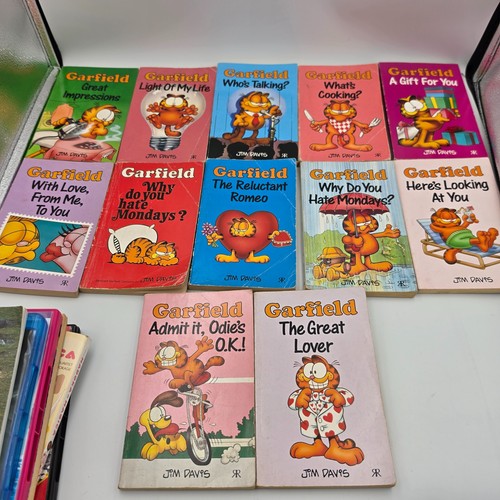 Vintage 1980s garfield books - vintage,