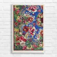 Vintage Floral Tapestry Canvas