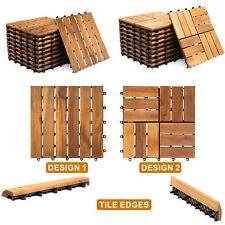 Interlocking Wooden Decking