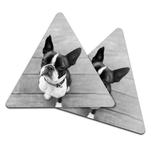 Triangle coaster bw - 2x,