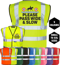 Equine Hi-Vis PLEASE PASS WIDE