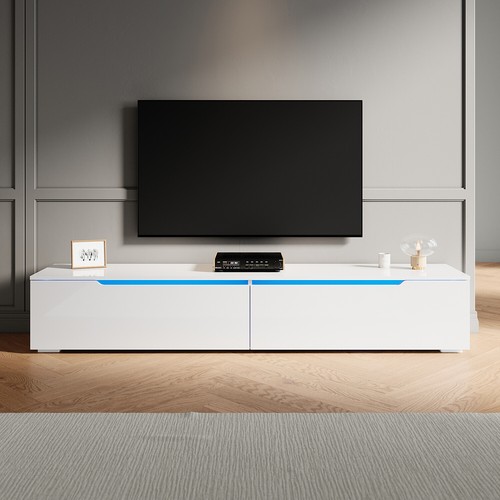 180cm high gloss - 180cm, white
