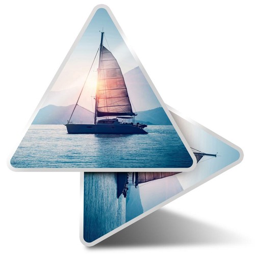 Triangle stickers 5cm - 2,