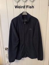 Mens Weird Fish Blue Full Zip