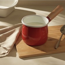 Enamel Milk Pan Saucepan