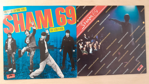Sham 2x7 punk rock - 69, ex