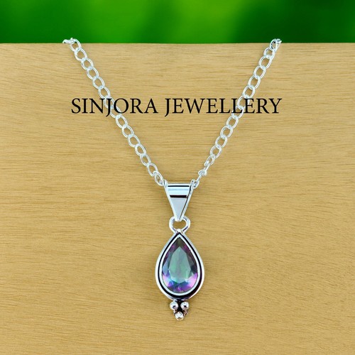 Mystic topaz gemstone 925 - gemstone,