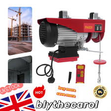 600kg Electric Hoist With Wireless Control 1200W 2-Sling Crane For Goods Lifting