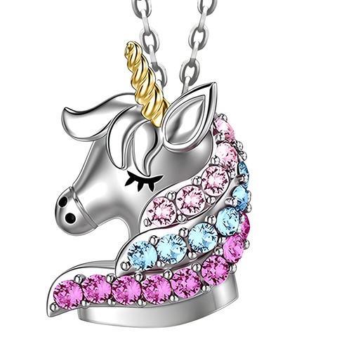 Unicorn pendant necklace for - unicorn,