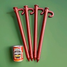 4x Army Marquee Tent Pegs 🌿