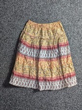 One Skirt Size 10 Yellow Boho