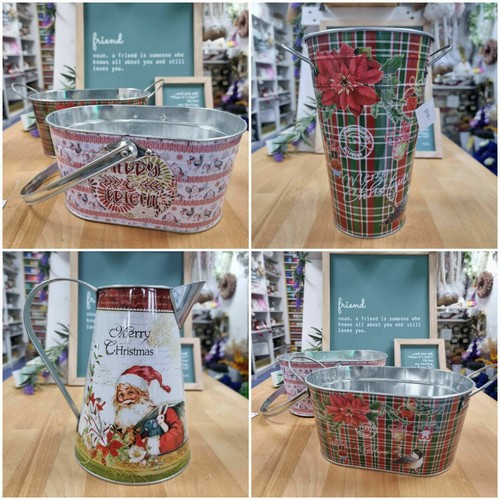Christmas jug pot - ., metal