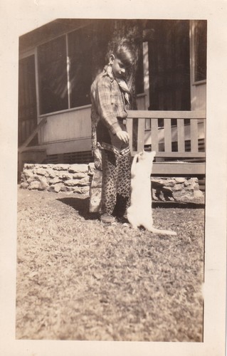 Vintage photo sweet young - vintage,