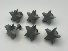 Custom Star Shape Double Ended Snare Tom Drum Lugs (x6)