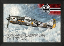 FW 190 A9 Framed Wall Art