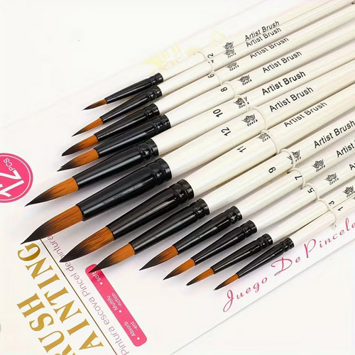 12pcs fine detail paint - 12pcs,