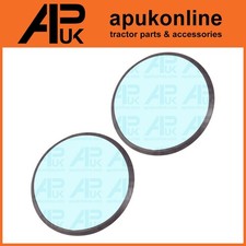 2X Round Convex Mirror Head