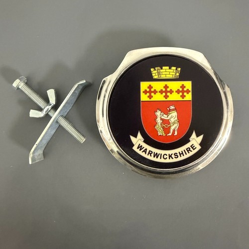 Warwickshire car grille badge - grille,